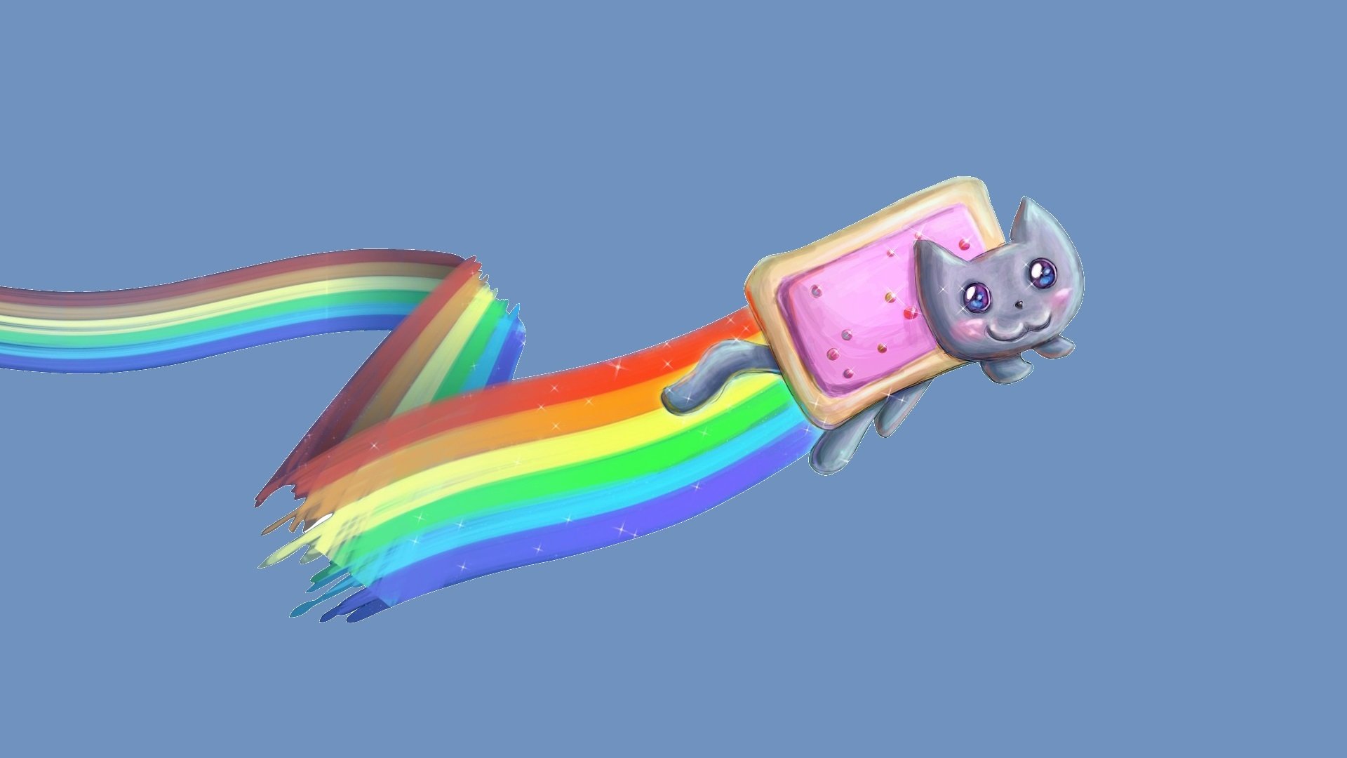 nyan cat rainbow nyan cat