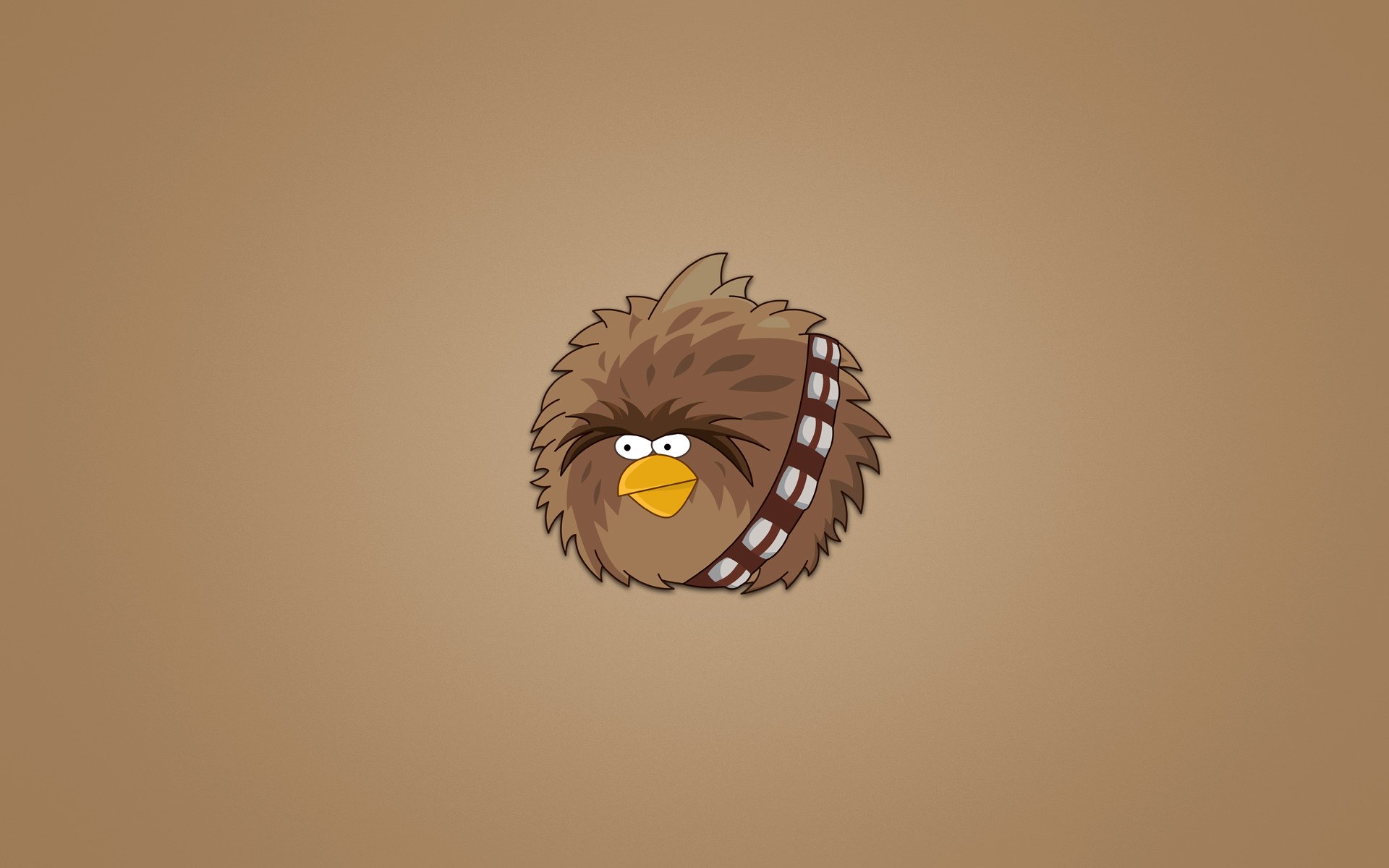 tar wars poultry shaggy chewbacca chewey chui angry birds minimalism