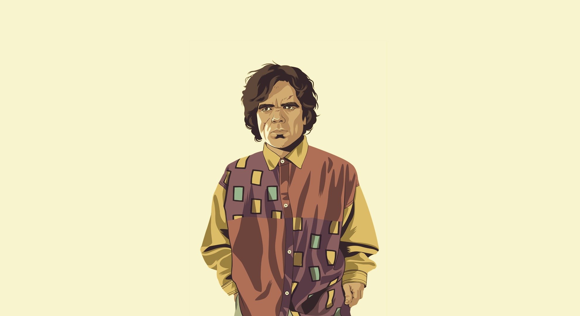 game of thrones minimalismo tyrion lannister camicia