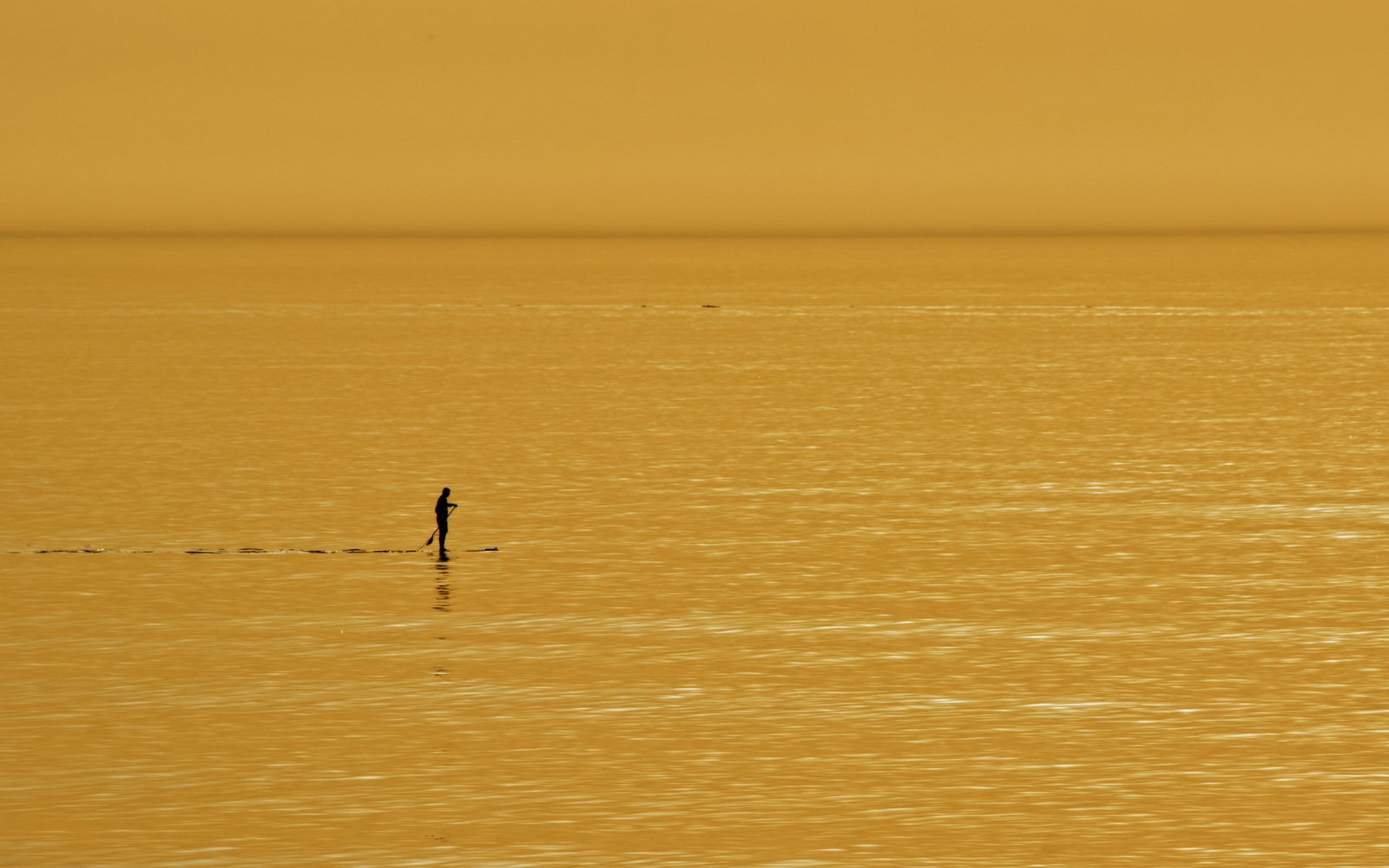 mensch meer minimalismus