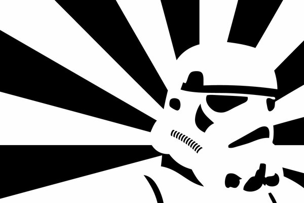 Black and white stormtrooper zv