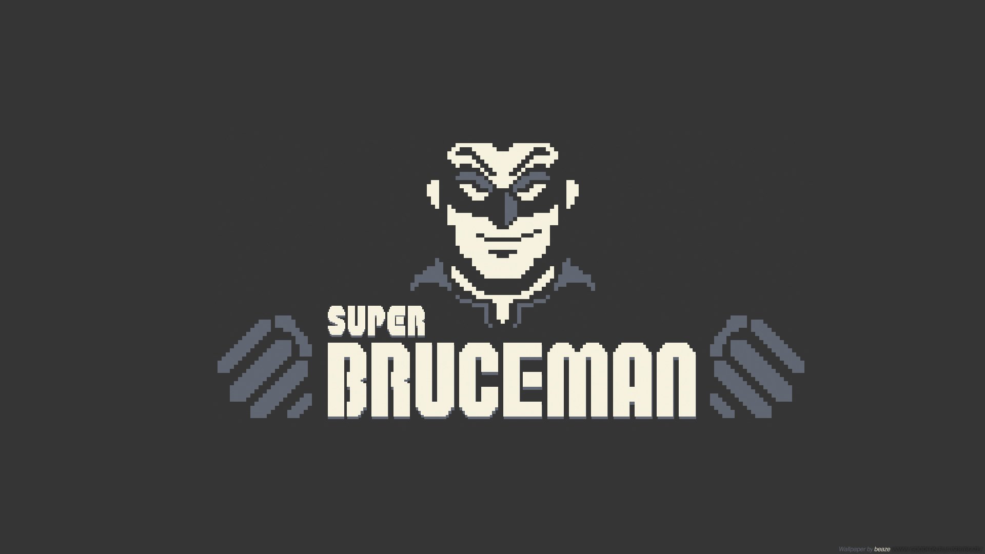 super bruceman bruce człowiek