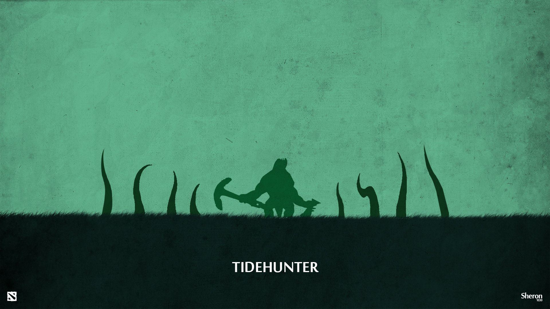 tidehunter dota 2 valvola di devastazione minimalismo sheron1030