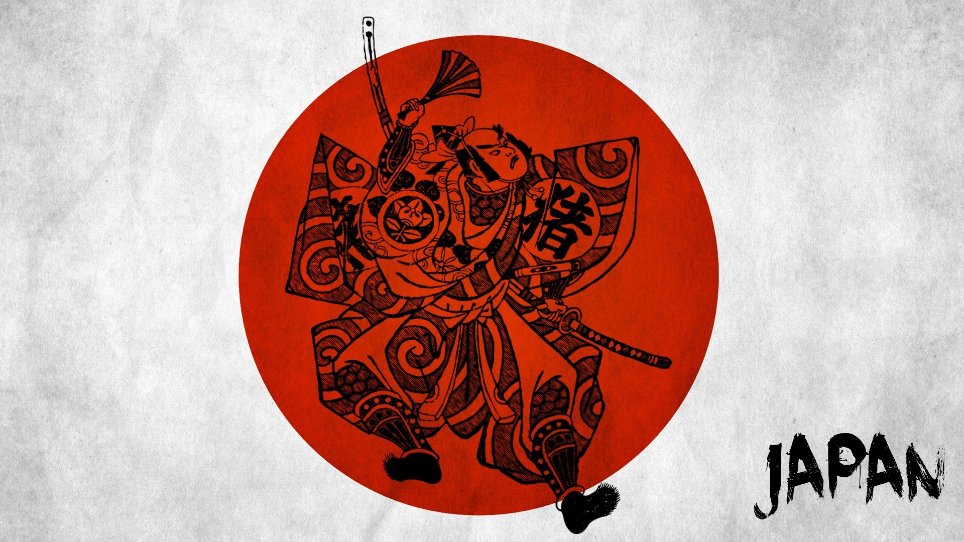 minimalismo giappone samurai