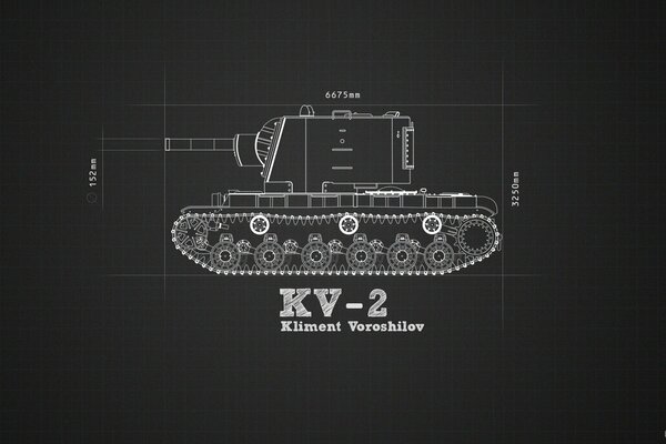 Informacje o radzieckim czołgu KV-2 Kliment Woroszyłow