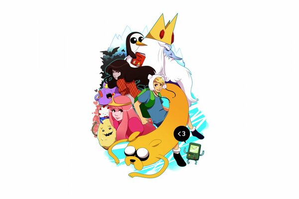 Fond d écran Adventure Time, anime