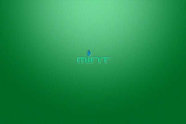 A stunned mint background in minimalist styles