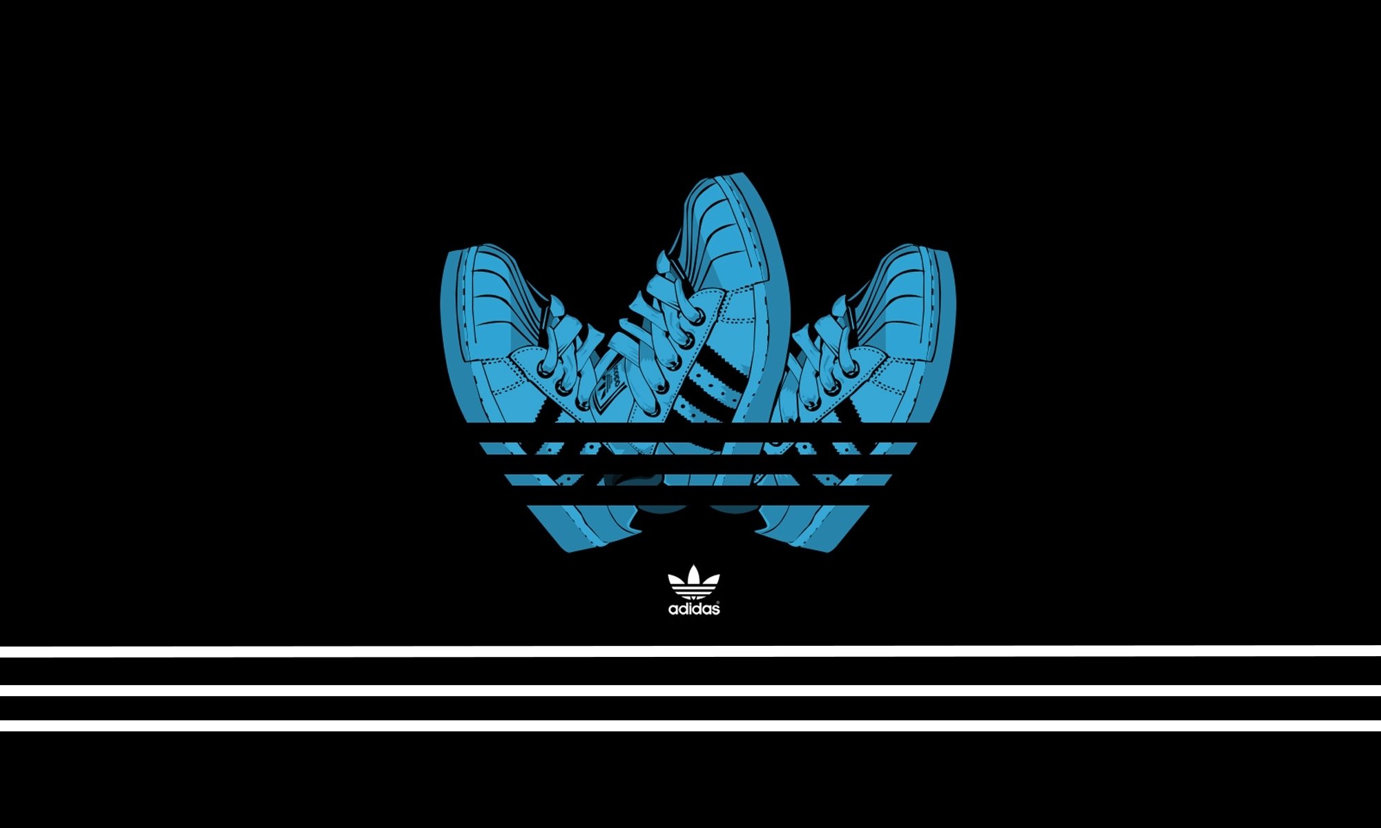 adidas адидас минимализм фон черный кроссовки