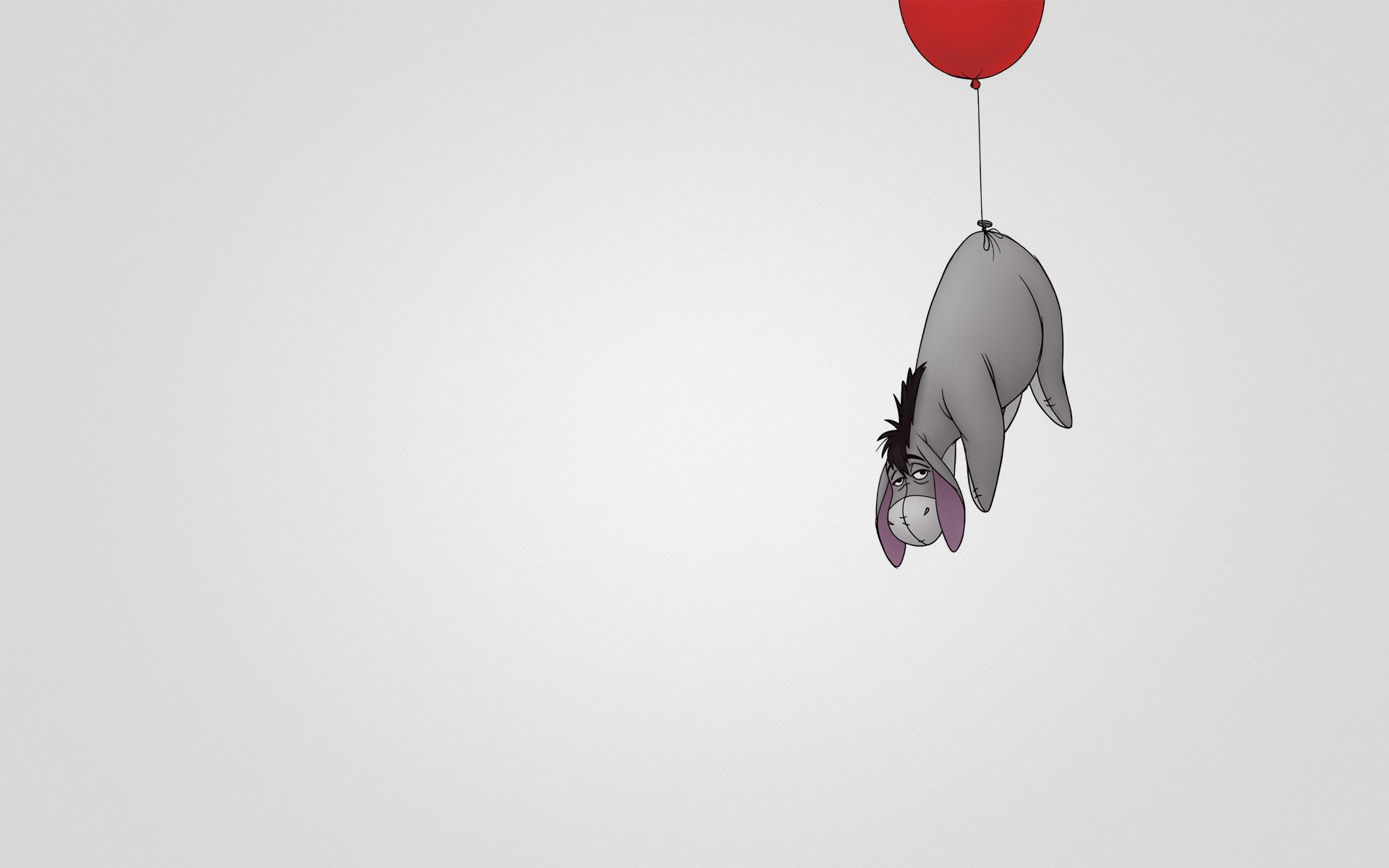 winnie the pooh winnie-the-pooh eeyore ball red light background flies minimalism