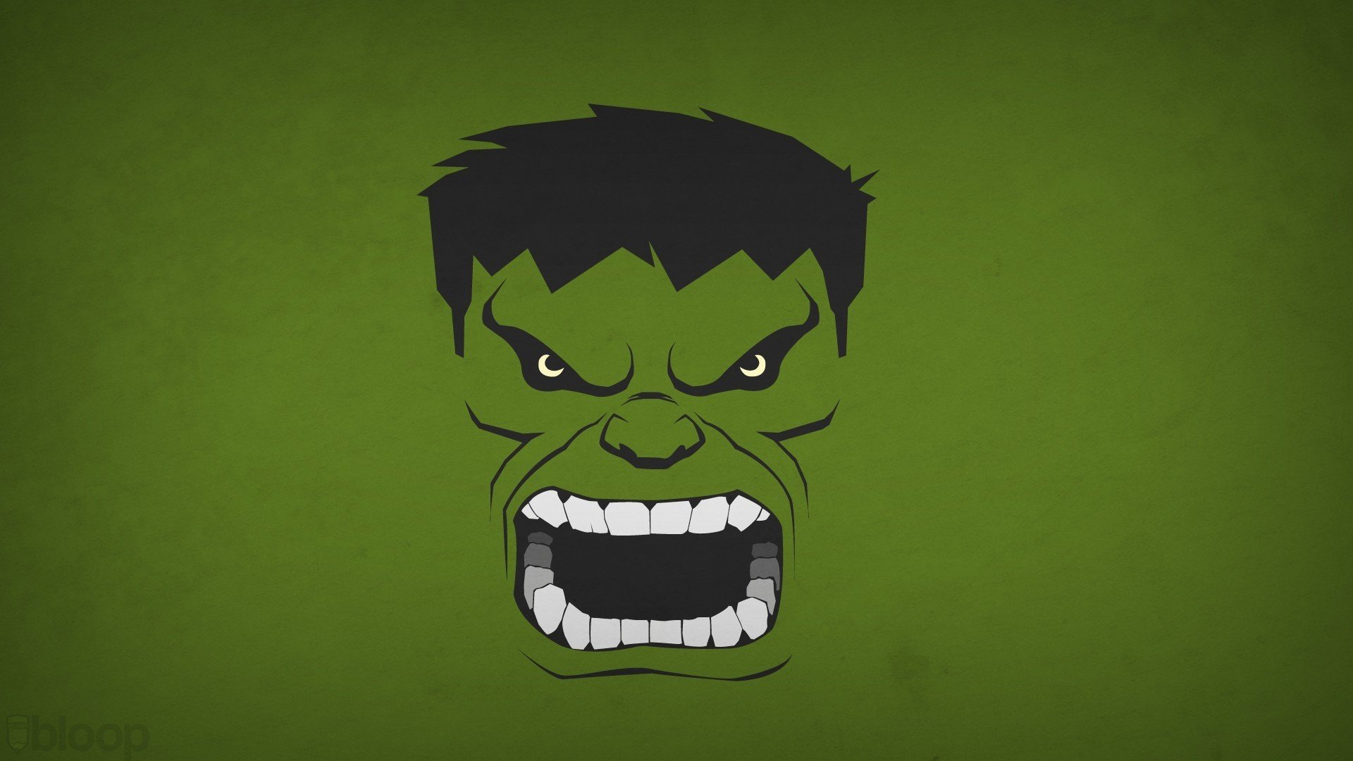 blo0p minimalisme hulk bandes dessinées