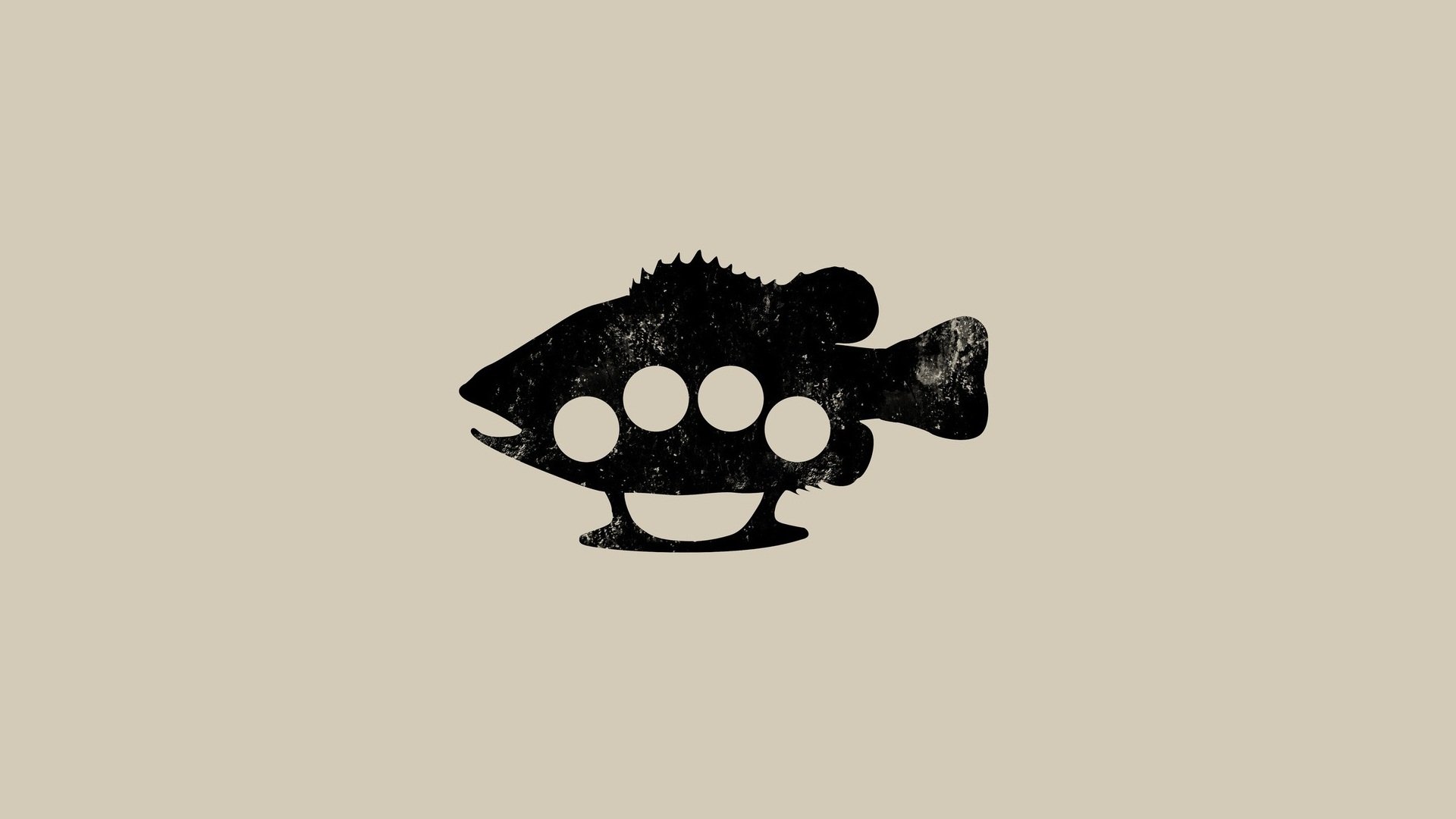 minimalism fish knuckles art