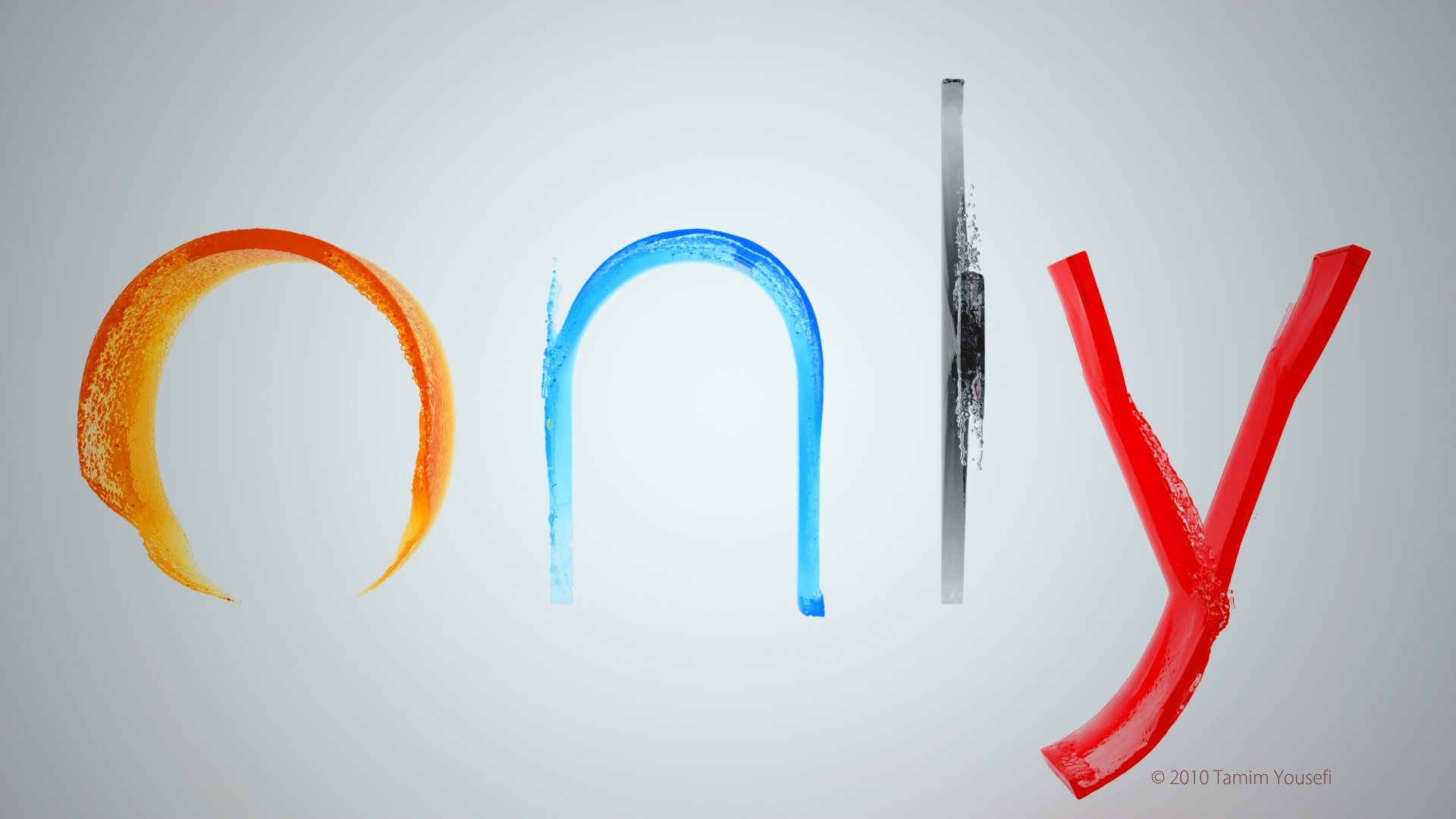 sólo letras minimalismo abstracción colores letras