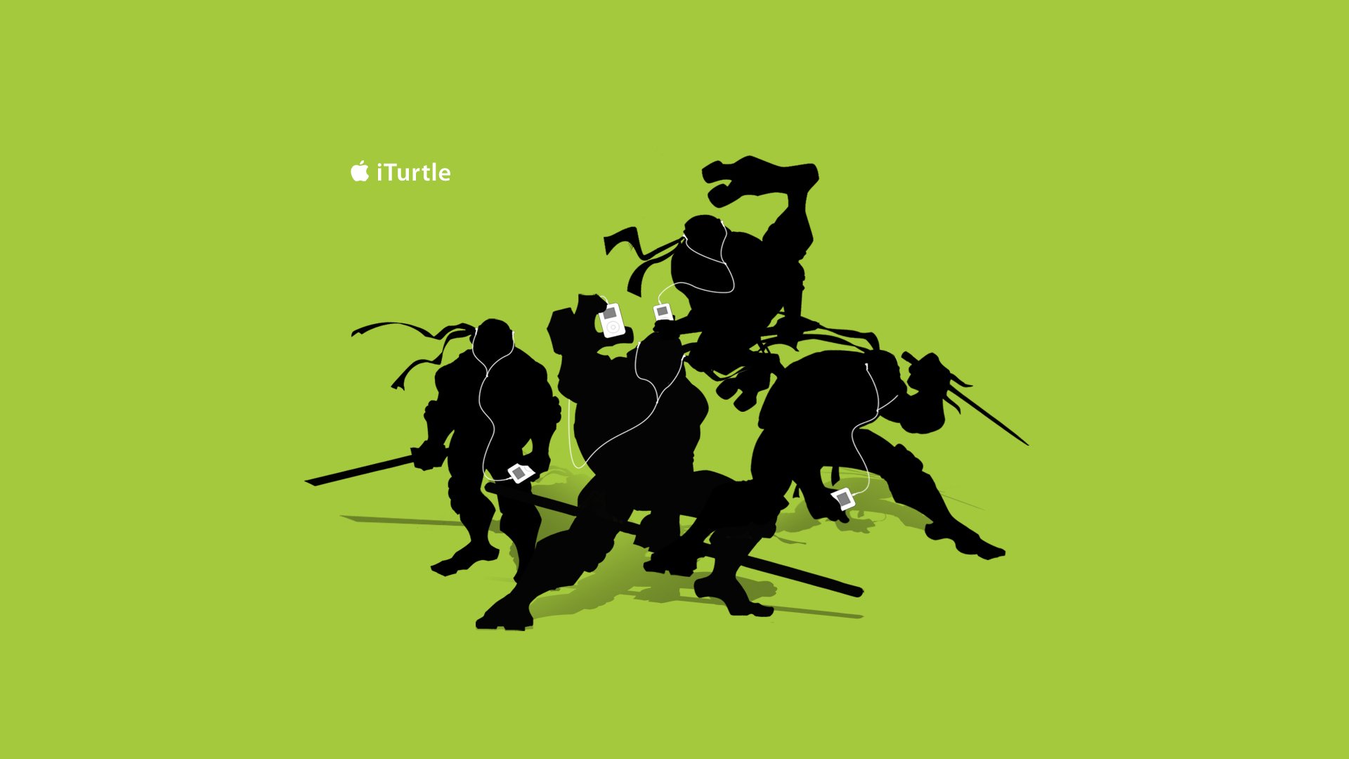 ipod apfel tmnt kopfhörer ipod schildkröten ninja turtles ninja turtles