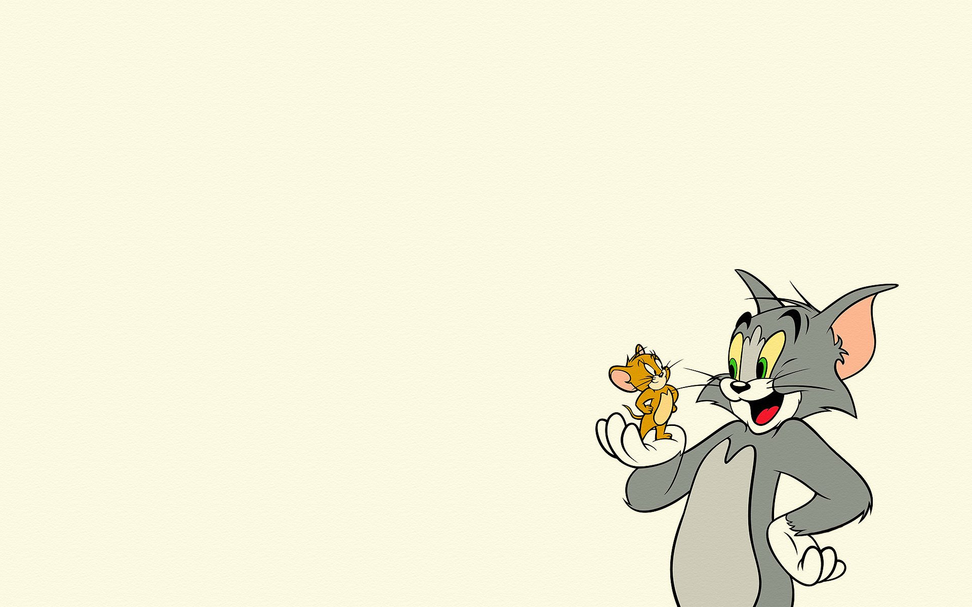 tom and jerry cat mouse mustache minimalism