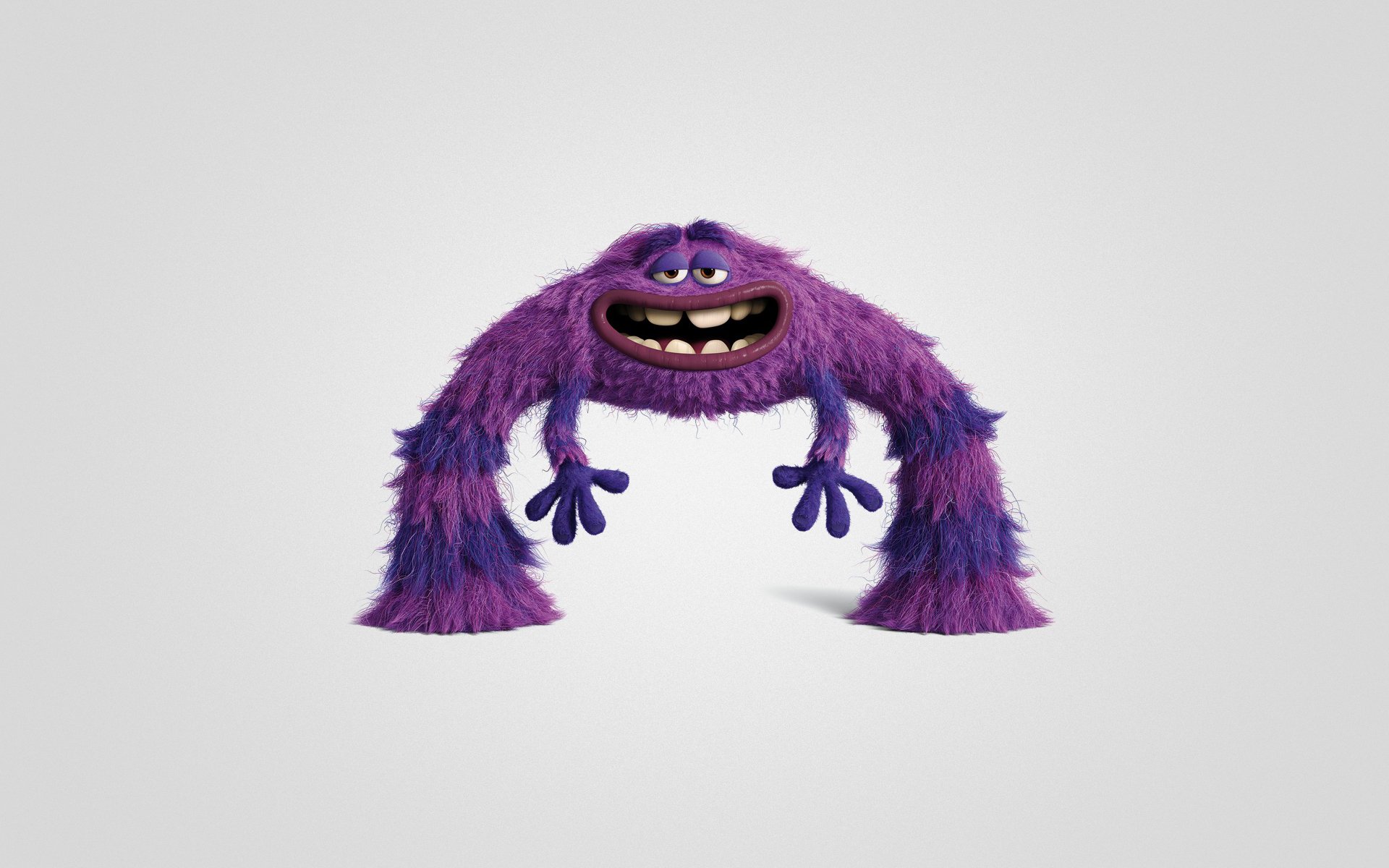 monsters university monsters inc monsters inc mostro minimalismo sfondo chiaro