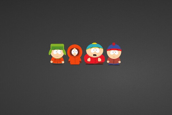 Héroes de South Park. Minimalismo