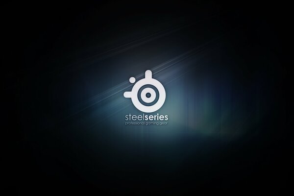 Logo steele siries sur noir