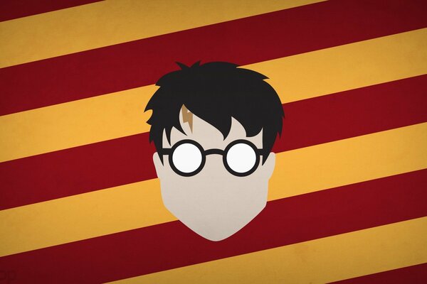 Disegno computerizzato di Harry Potter