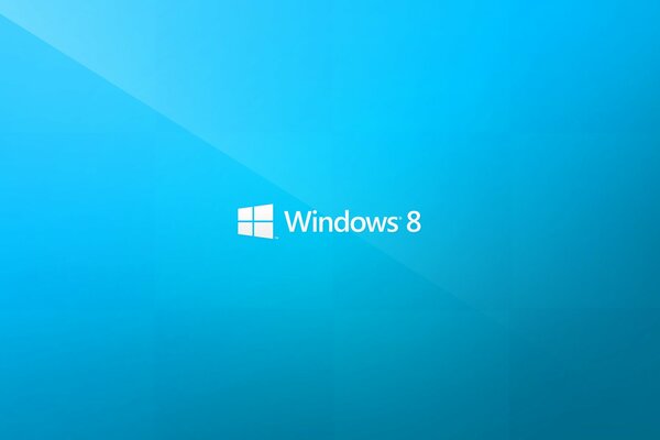 Windows-Logo auf blauem Hintergrund