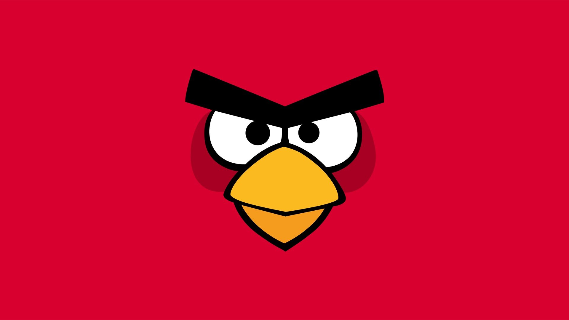 птица angry birds фон розовый