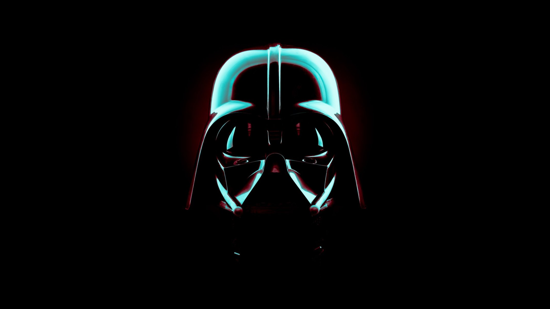 estilo película máscara darth vader star wars colores