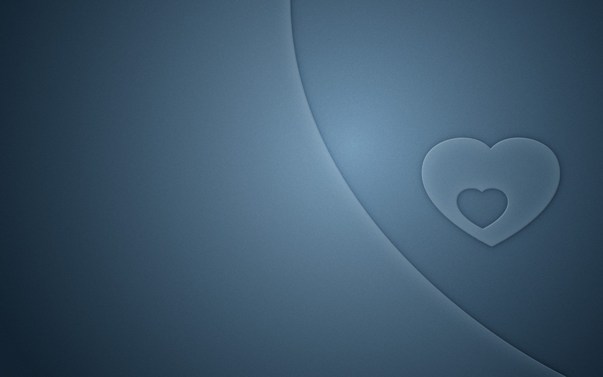 heart minimalism love 1920x1200