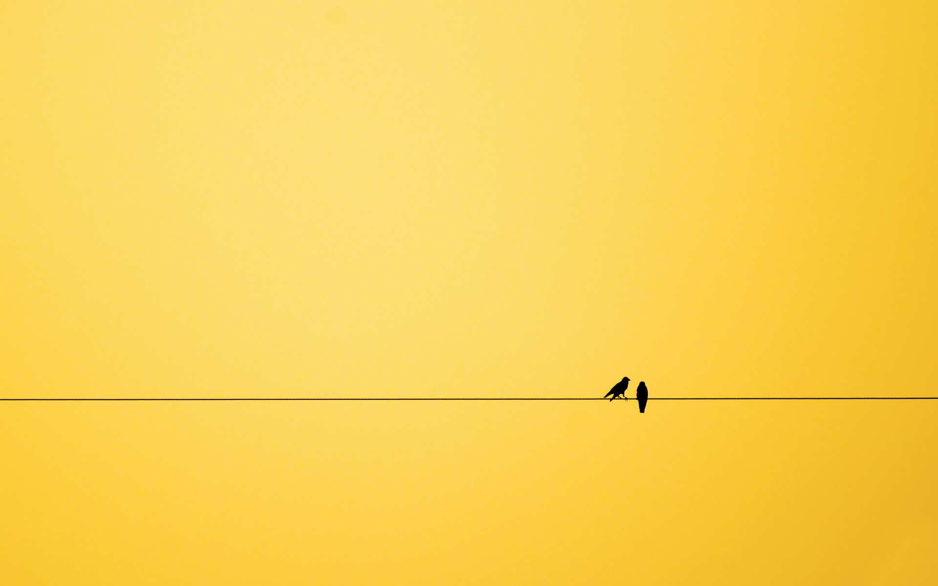 minimalismus vögel hintergrund