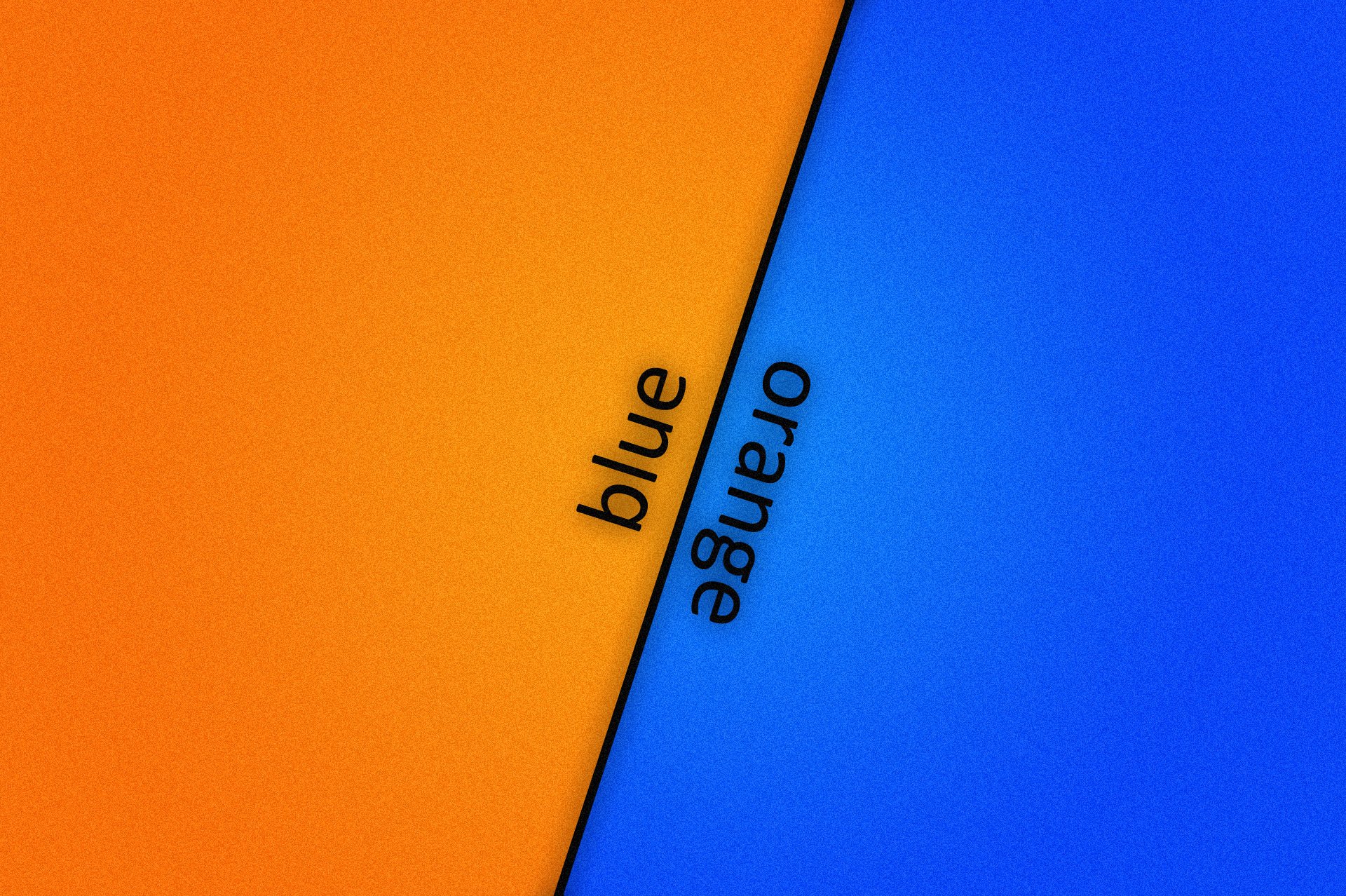 blue orange background