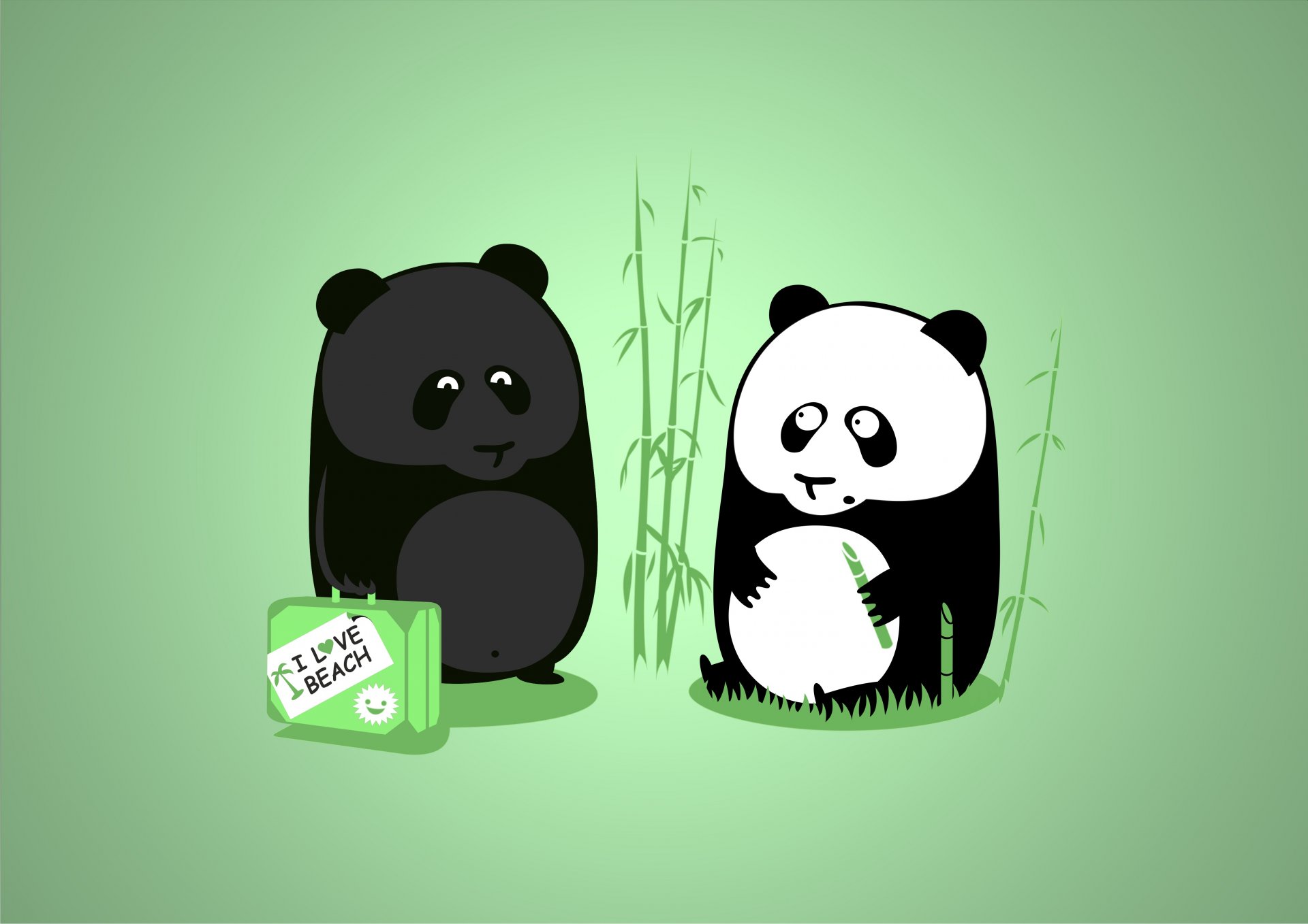 panda urlaub sonnenbrand