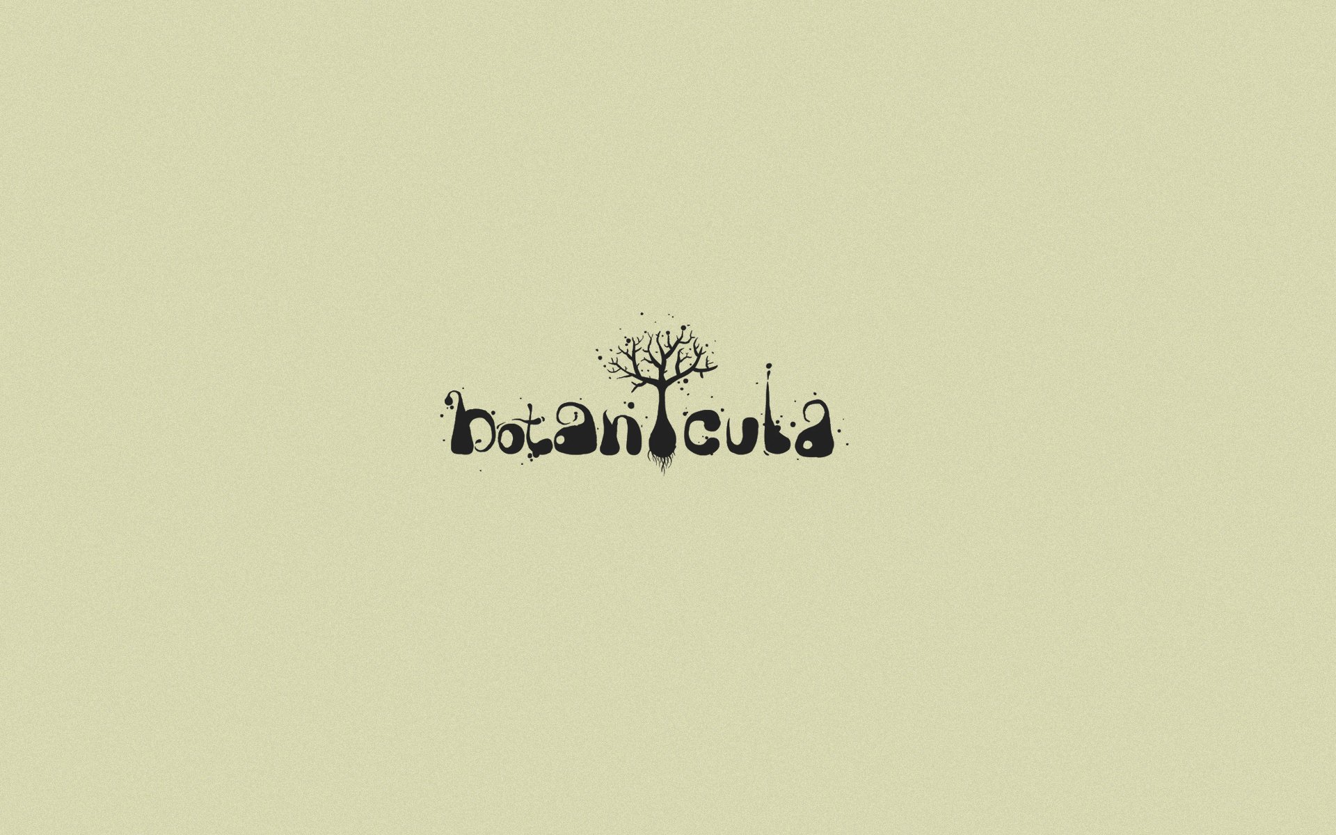 spiel botanicula meisterwerk logo baum schriftart