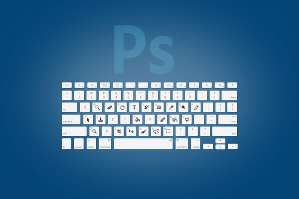 Símbolos de teclado para Photoshop