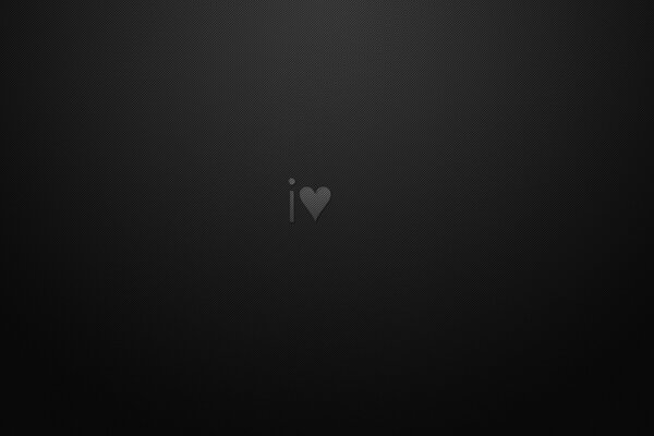 Fondo de pantalla de corazón de imagen minimalista