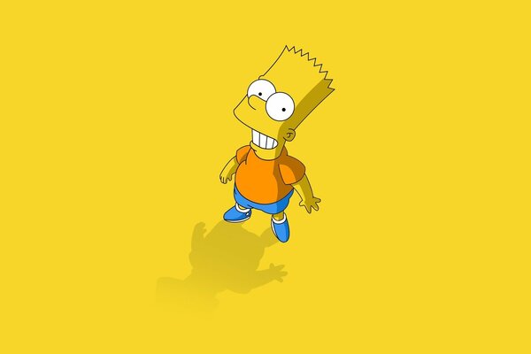 Bart Simpson personaje de dibujos animados simsons