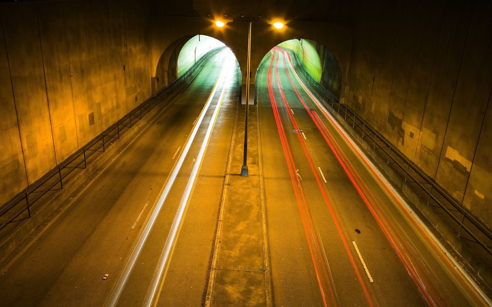 road tunnel light