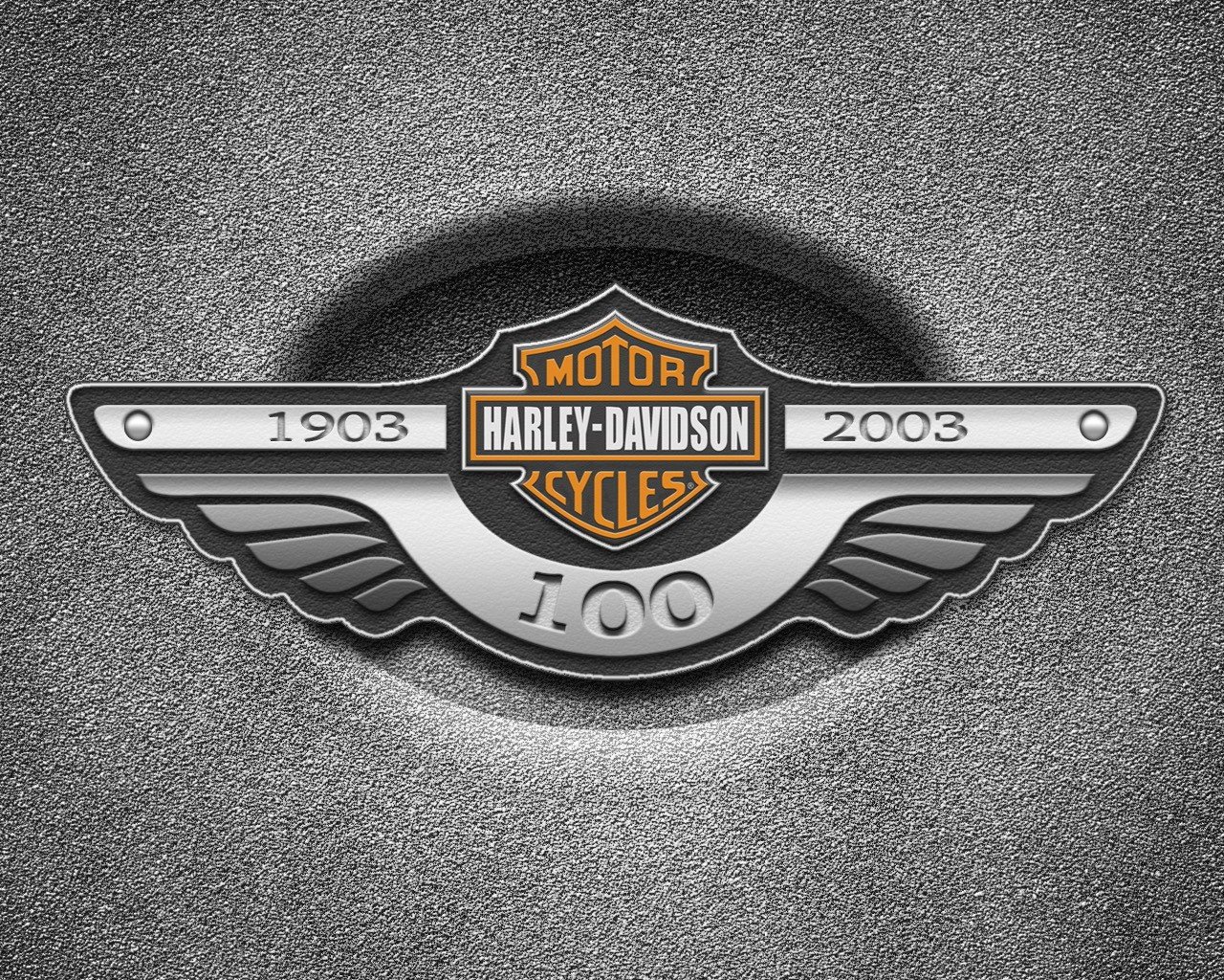 harley davidson logo métal