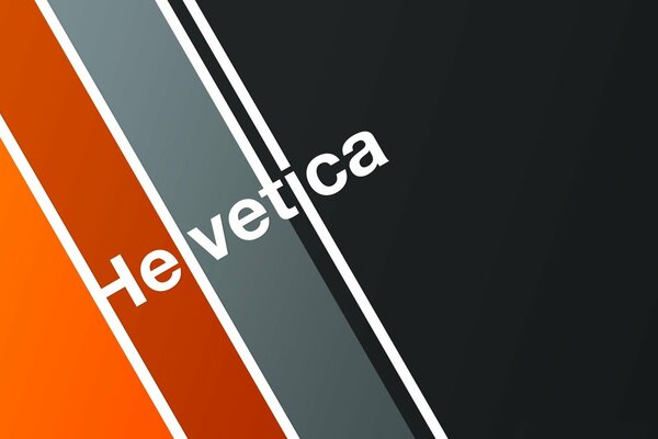 Iscrizione tipografica helvetica inclinata