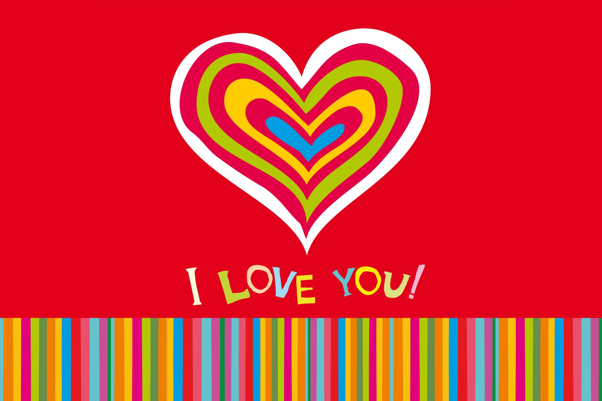 te amo amor corazones romántico colorido fondo corazones