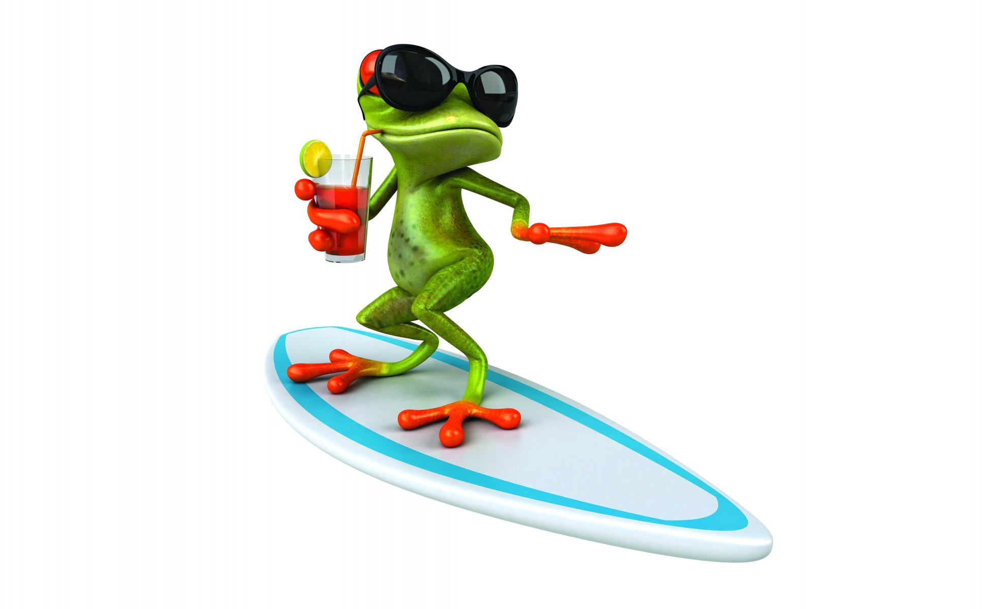 frog 3d surfing glasse