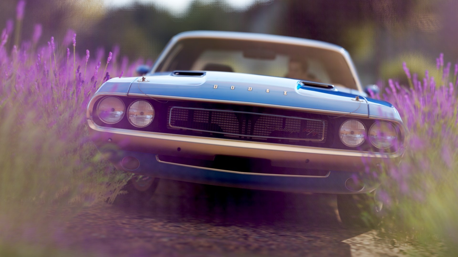 dodge challenger rendering background