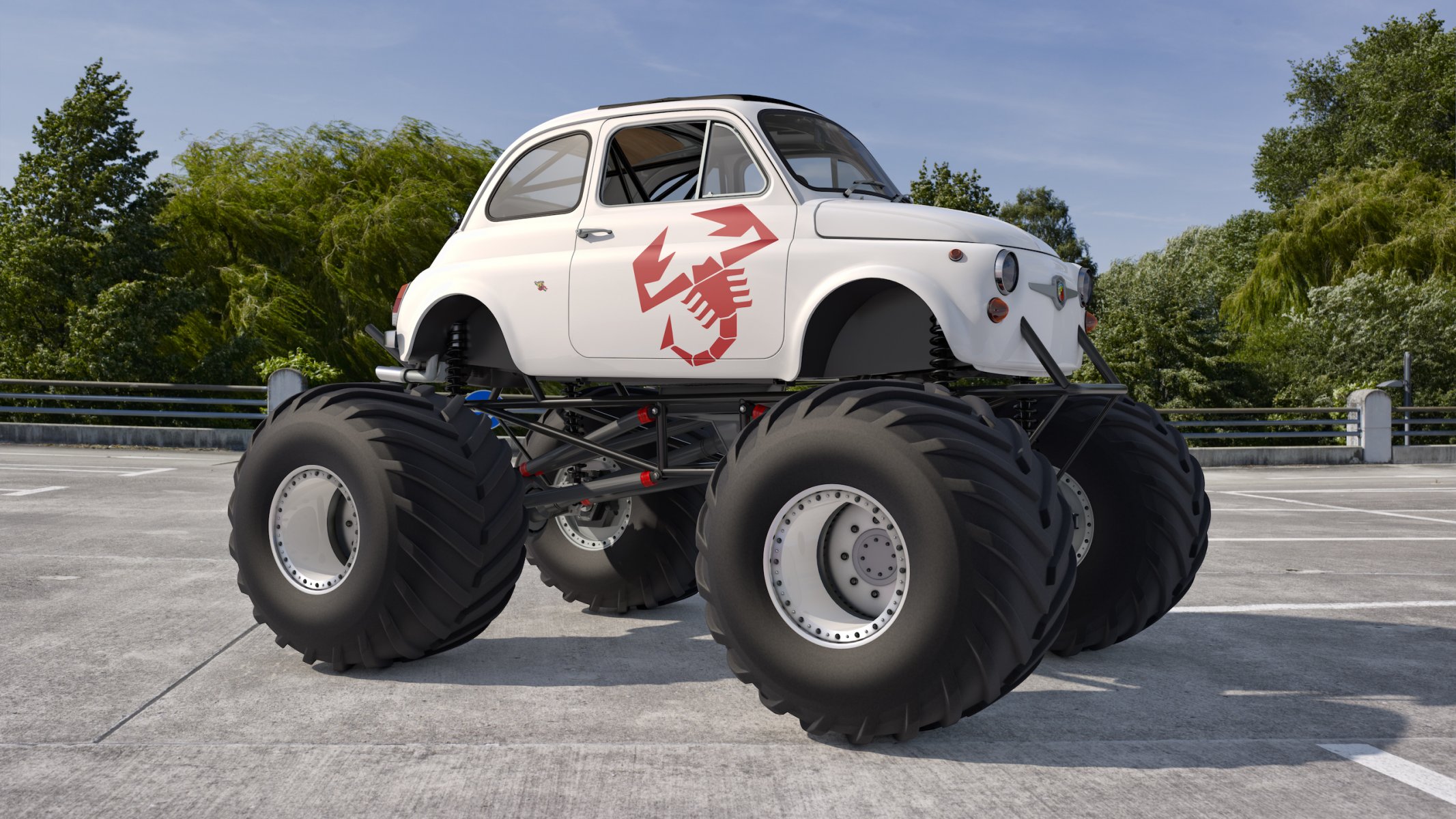 abarth grandes roues scorpion