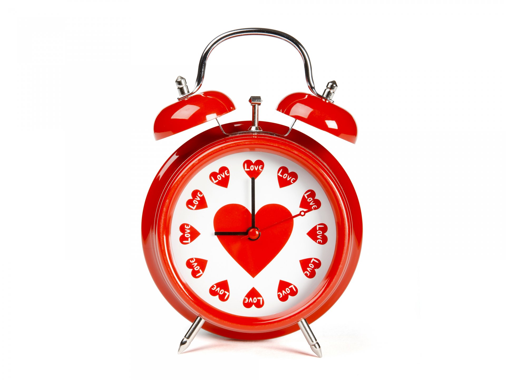 vacanze san valentino orologio sveglia cuore foto