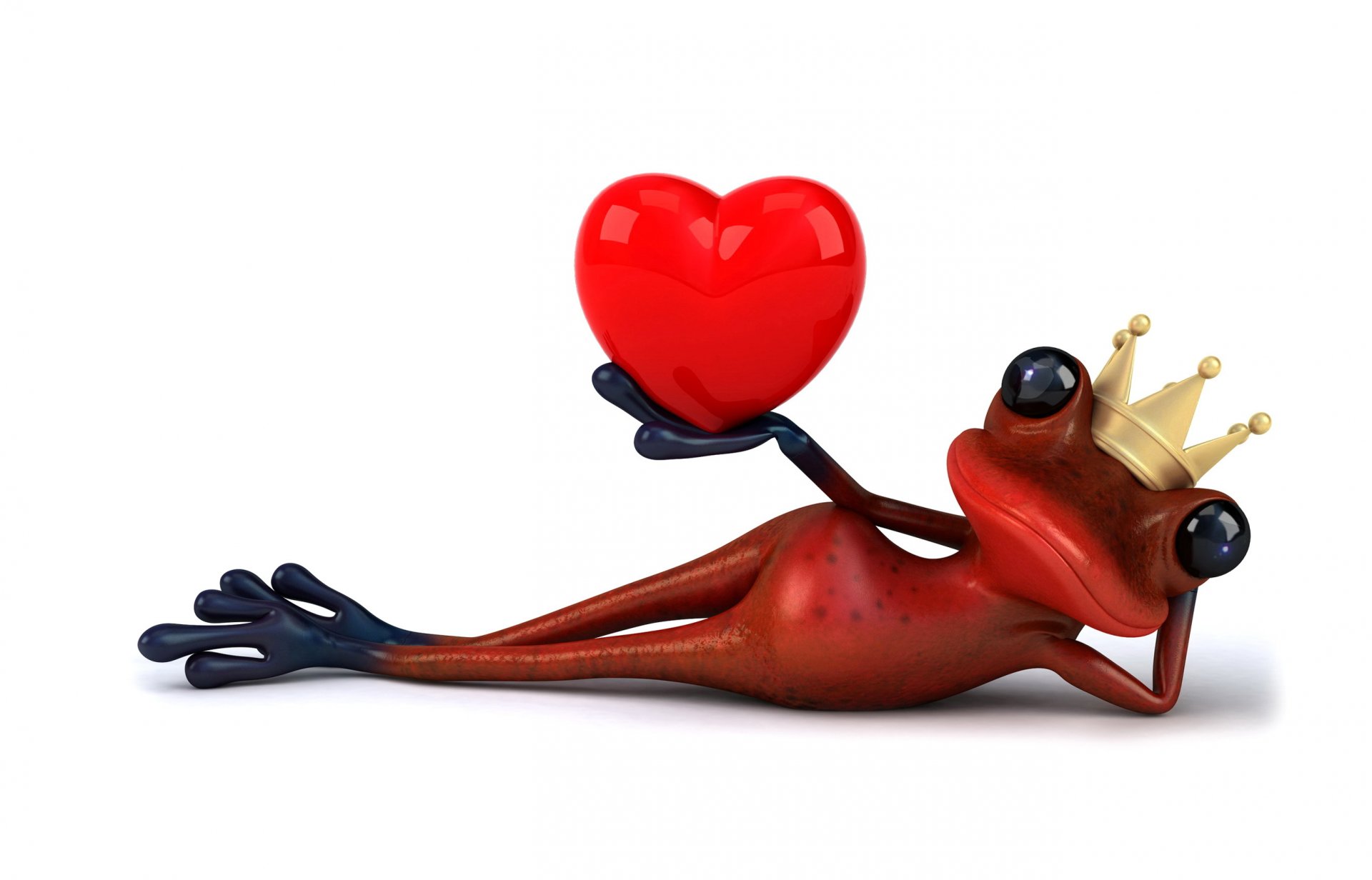 la grenouille la 3d l amour le prince