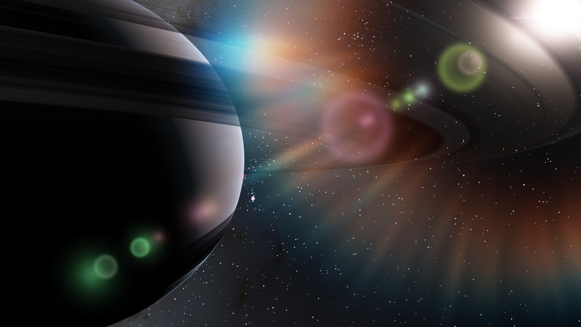 planet space background rendering