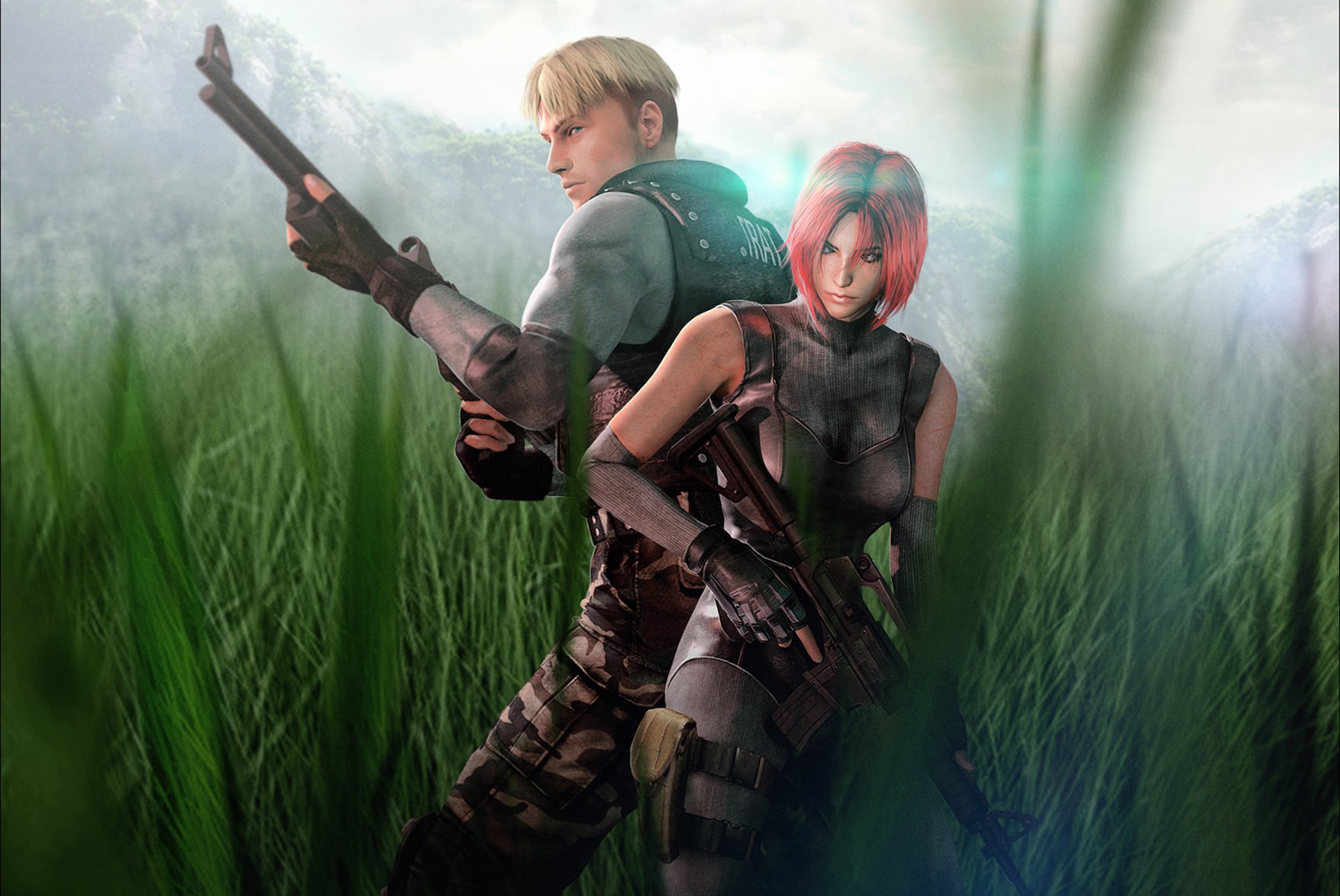 dino crisis sortieren agent t.r.a.t. soldat dylan morton regina fan art capcom