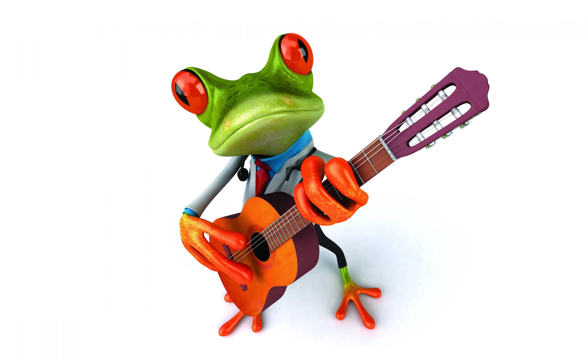 frog 3d guitar