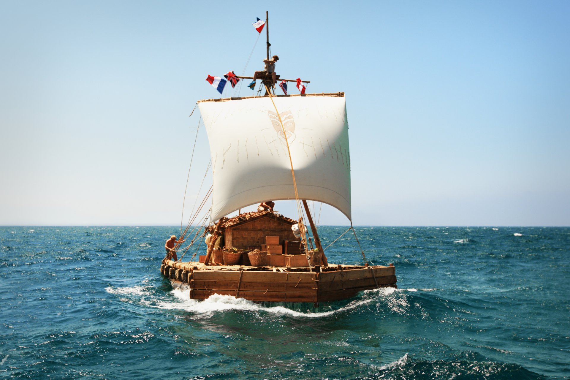 thor heyerdahl raft kon-tiki ocean