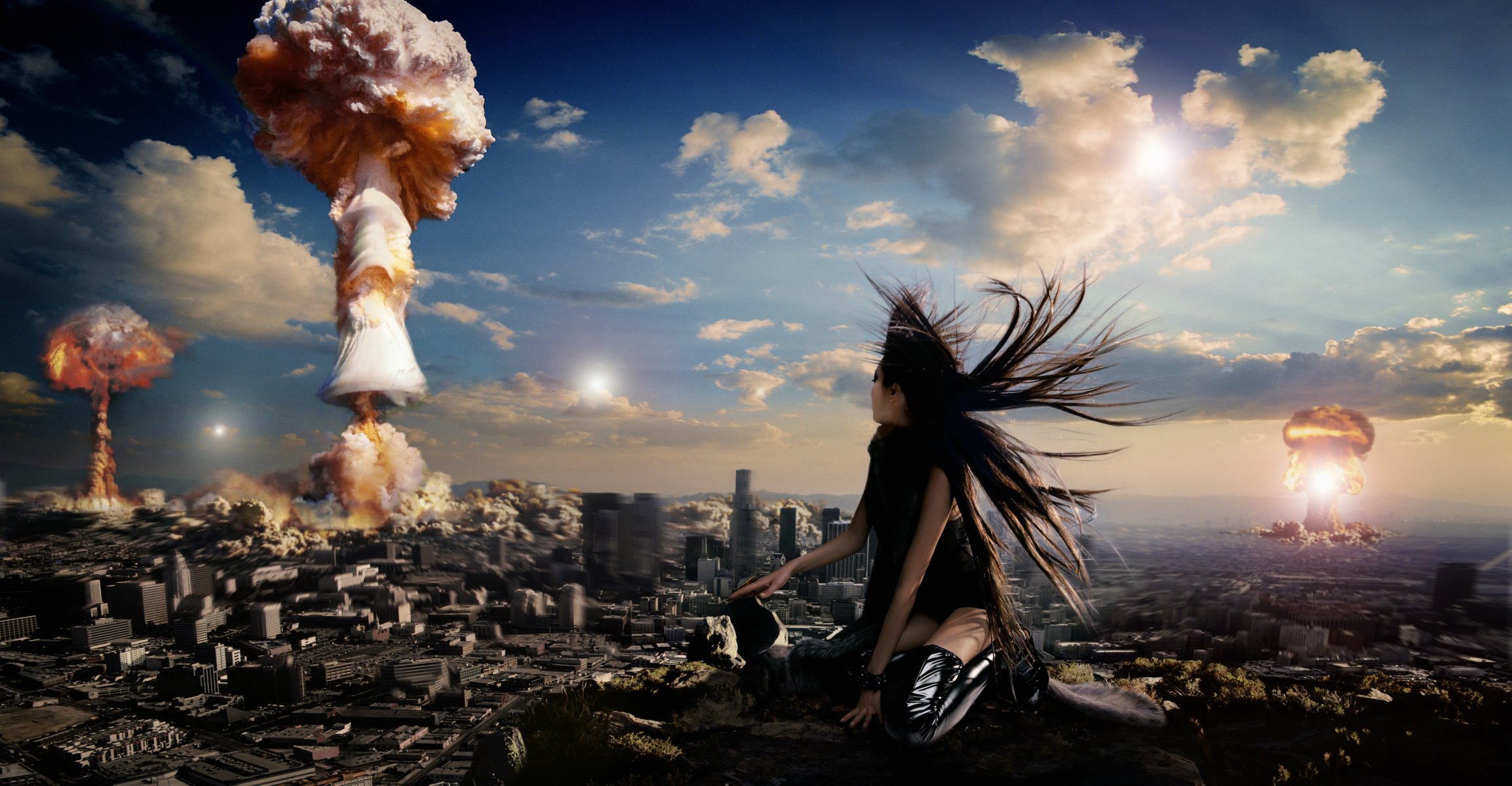 ituation nuclear explosion girls town