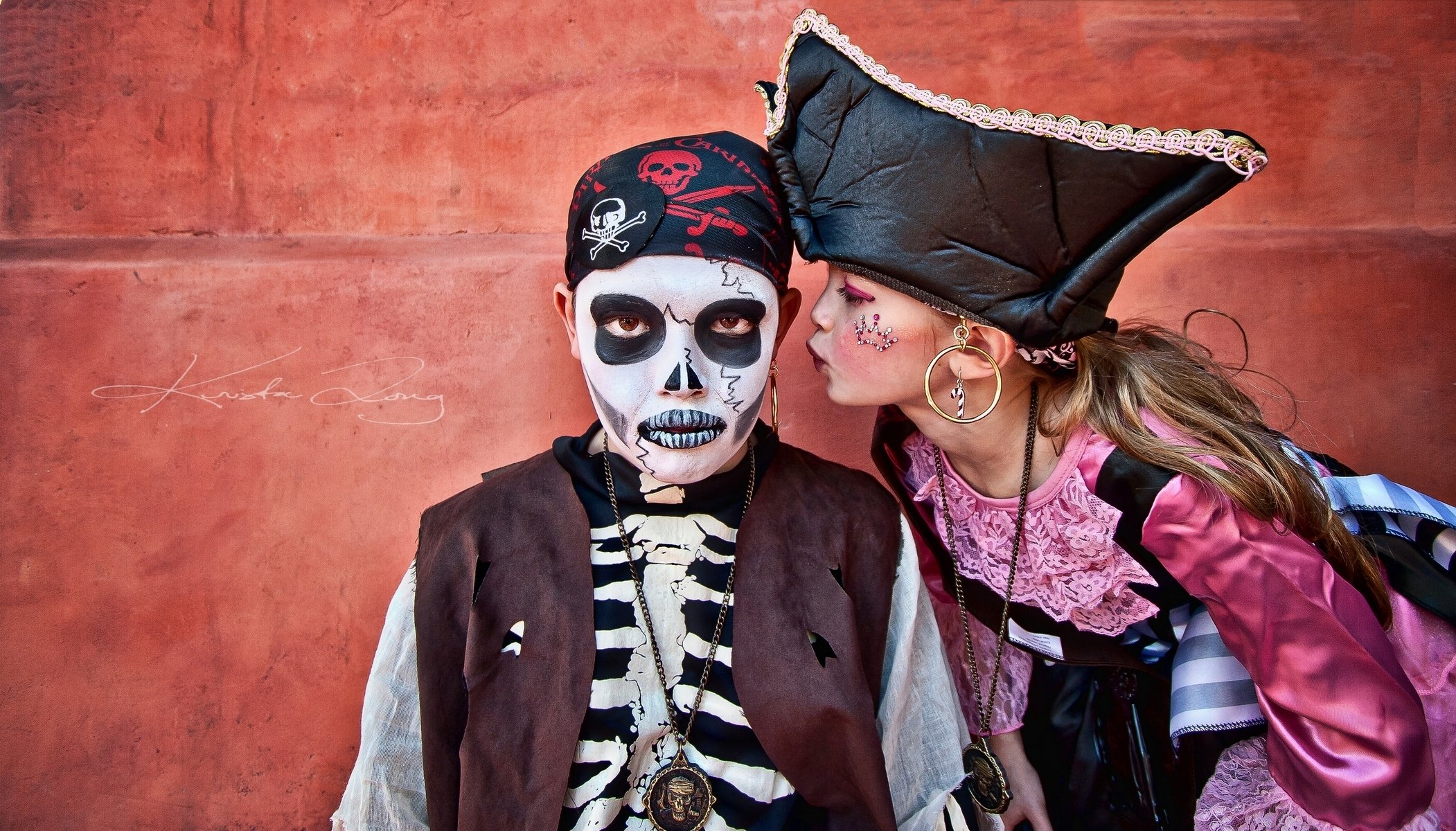 enfants garçon fille pirates costumes carnaval