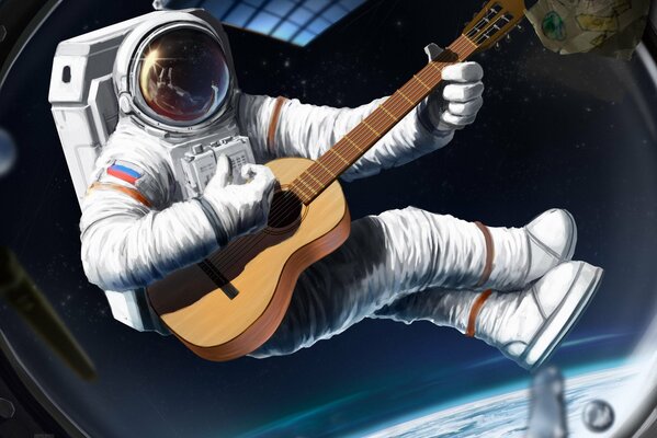 In outer space, you want to hear music