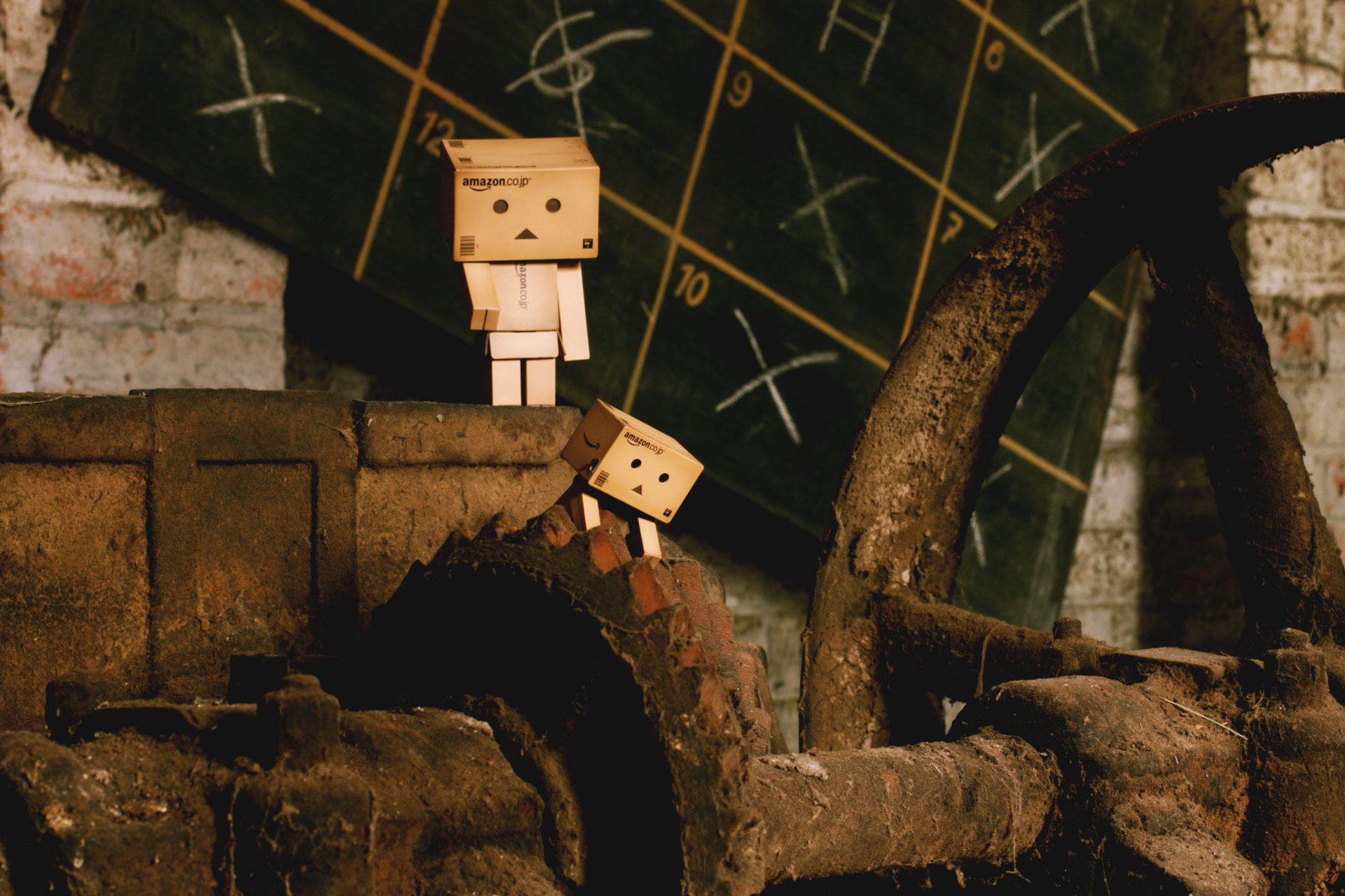 ruggine polvere danbo robot